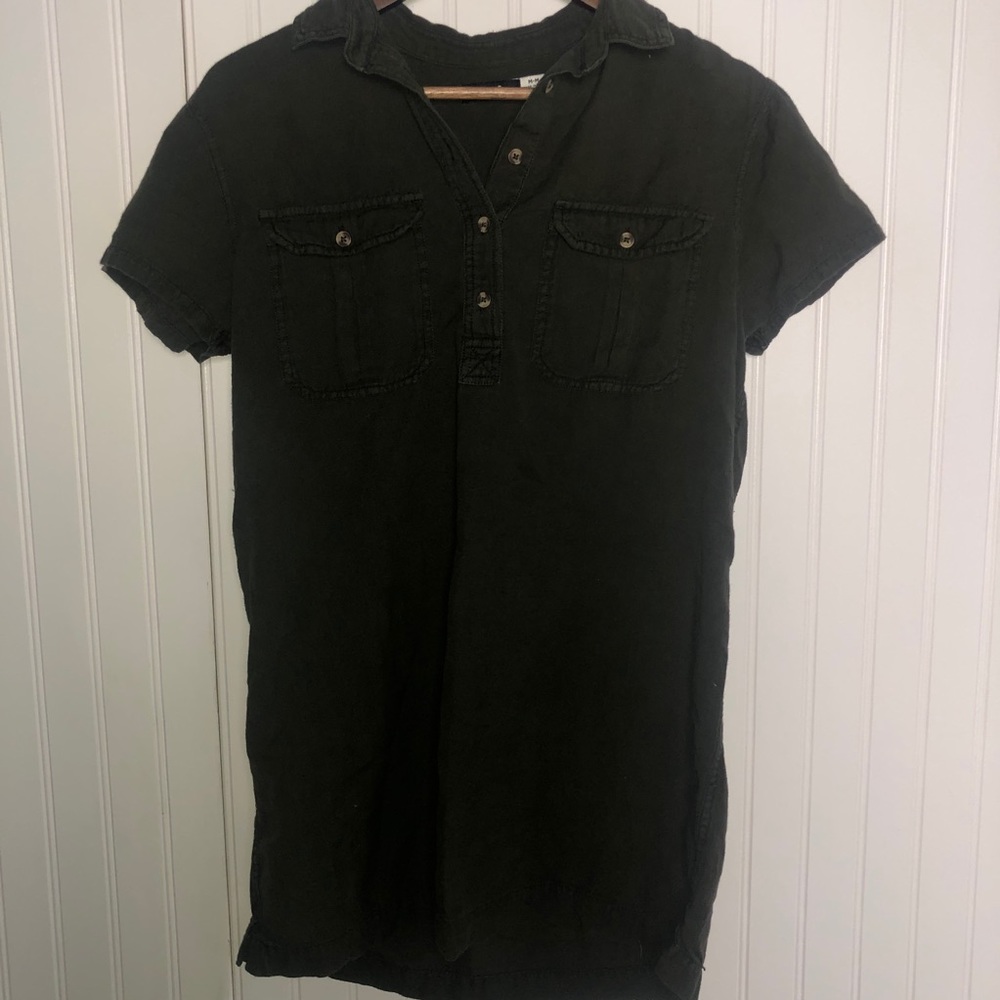 Urban Outfitters BDG Dark Green Tunic Dress